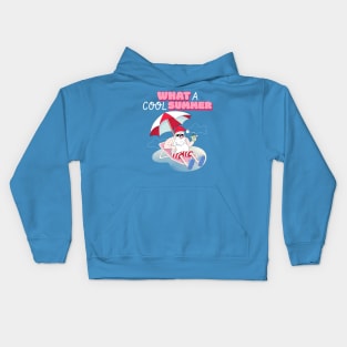 What A Cool Summer - Christmas Loading Kids Hoodie